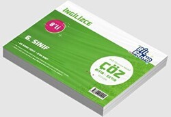 Ünlü Yayınları 6. Sınıf İngilizce 8li Çöz Bitir - Getir Testleri - Ünlü Yayınları