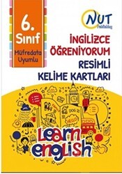 6. Sınıf İngilizce Öğreniyorum Resimli Kelime Kartları - Nut Publishing