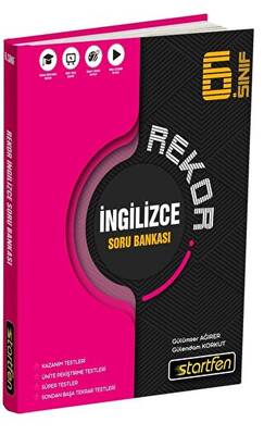 Startfen Yayınları 6. Sınıf İngilizce Rekor Soru Bankası - 1
