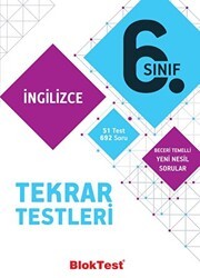 Tudem Yayınları - Bayilik 6. Sınıf İngilizce Tekrar Testleri - Tudem Yayınları - Bayilik