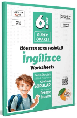 6. Sınıf İngilizce Worksheets Süreç Odaklı Öğreten Soru Fasikülü Çözümlü - 1