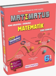 6. Sınıf Konu Anlatımlı Etkinlikli Matematik Soru Bankası - Matematus Yayınları