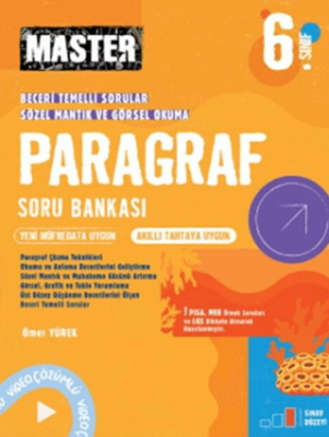 6. Sınıf Master Paragraf Soru Bankası - 1