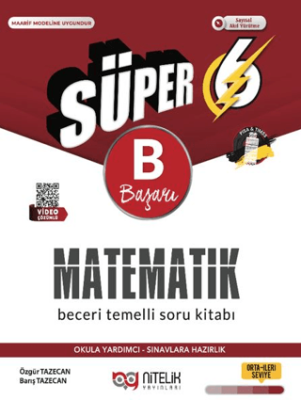 6. Sınıf Matematik Beceri Temelli Soru Kitabı - 1