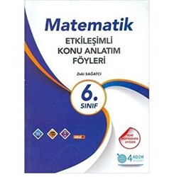 4 Adım Yayınları 6. Sınıf Matematik Etkileşimli Konu Anlatım Föyleri - 1