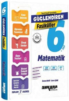 6. Sınıf Matematik Güçlendiren Fasiküller - 1