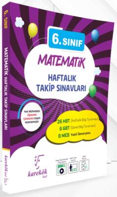 6. Sınıf Matematik Haftalık Takip Sınavları - 1