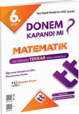6. Sınıf Matematik İlk Dönem Tekrar Fasikülü - 1