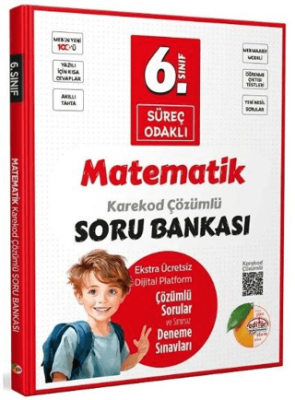 6. Sınıf Matematik Süreç Odaklı Soru Bankası Çözümlü - 1