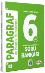 6. Sınıf Paragraf ve Mantık Muhakeme Soru Bankası - Editör Yayınevi