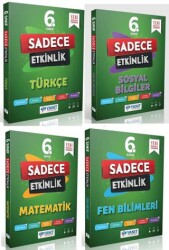6. Sınıf Sadece Etkinlik 4 Kitap - Yanıt Yayınları