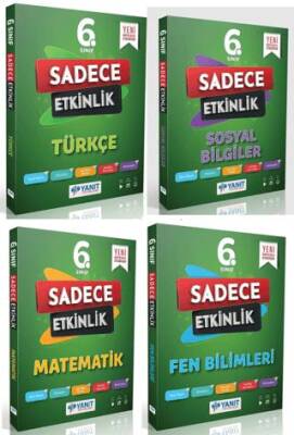 6. Sınıf Sadece Etkinlik 4 Kitap - 1