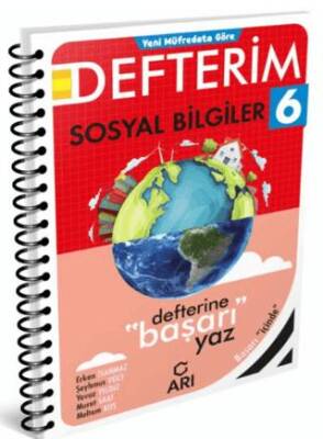 6. Sınıf Sosyal Bilgiler Defterim - 1