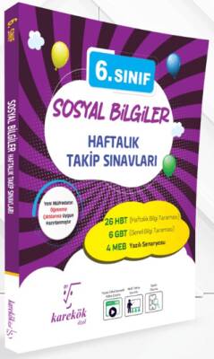 6. Sınıf Sosyal Bilgiler Haftalık Takip Sınavları - 1