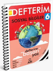 Arı Yayıncılık 6. Sınıf Sosyal Bilgiler Defterim - 1