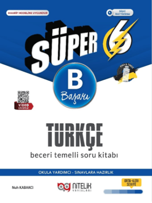 6. Sınıf Süper Türkçe Beceri Temelli Soru Bankası - 1