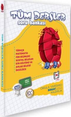 6. Sınıf Tüm Dersler Soru Bankası Çözümlü - 1