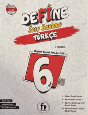 6. Sınıf Türkçe Define Soru Bankası - 1