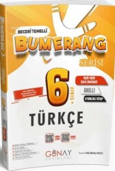 6. Sınıf Türkçe Etkinlikli Bumerang Serisi - Günay Yayınları