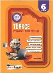 6. Sınıf Türkçe Etkinlikli Ders Föyleri - Kafa Dengi Yayınları