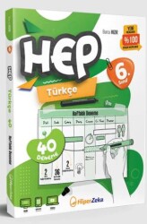 6. Sınıf Türkçe HEP 40 Deneme - Hiper Zeka Yayınları