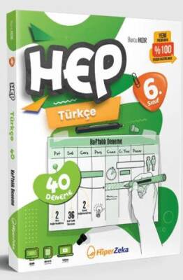 6. Sınıf Türkçe HEP 40 Deneme - 1
