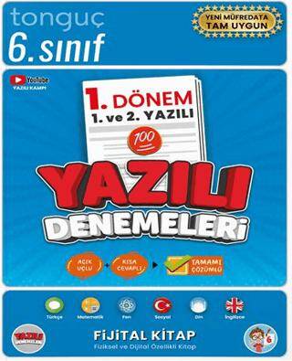 6. Sınıf Yazılı Denemeleri 1. Dönem 1 ve 2. Yazılı - 1