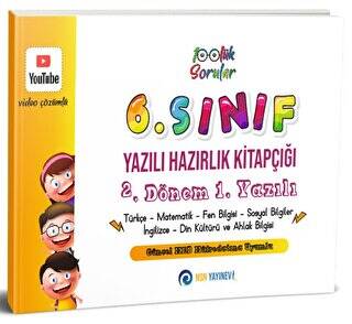 NSN Yayınevi 6. Sınıf Yazılı Hazırlık Kitapçığı 2. Dönem 1. Yazılı - 1