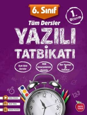 6. Sınıf Yazılı Tatbikatı 1. Dönem Tüm Dersler - 1
