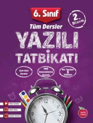 6. Sınıf Yazılı Tatbikatı 2. Dönem Tüm Dersler - 1