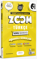 6. Sınıf Zoom Serisi Türkçe Soru Bankası - Günay Yayınları