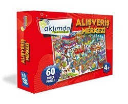 60 Parça Puzzle - Alışveriş Merkezi - Aklımda Zeka Oyunları