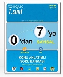 7. Sınıf 0`dan 7`ye Sayısal Konu Anlatımlı Soru Bankası - Tonguç Akademi