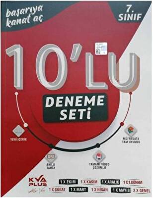 7. Sınıf 10`lu Deneme Seti - 1