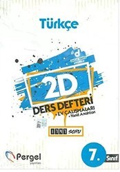 7. Sınıf Türkçe 2D - Pergel Yayınları