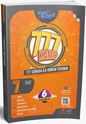 Günay Yayınları 7. Sınıf 777 Soruda İlk Dönem Kamp Kitabı - Günay Yayınları