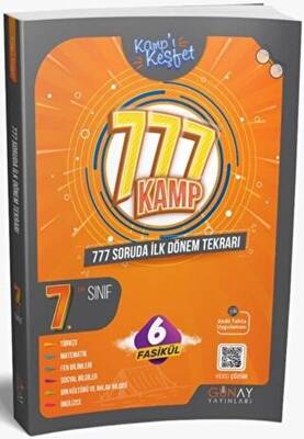 Günay Yayınları 7. Sınıf 777 Soruda İlk Dönem Kamp Kitabı - 1