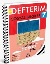 Arı Yayıncılık 7. Sınıf Akıllı Sosyal Bilgiler Defteri - 1