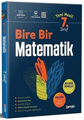 Artı Bir Yayınları 7. Sınıf Bire Bir Matematik - 1