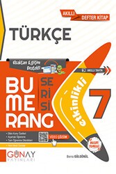 Günay Yayınları 7. Sınıf Bumerang Serisi Etkinlikli Türkçe - Günay Yayınları