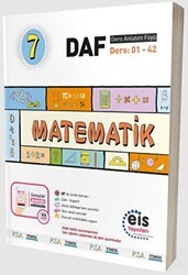 Eis Yayınları 7. Sınıf - DAF - Matematik - Eis Yayınları