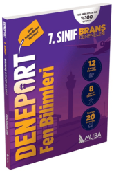 7. Sınıf Deneport Fen Bilimleri Branş Denemesi - Muba Yayınları
