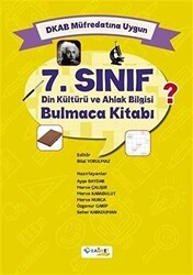 Rağbet Yayınları 7. Sınıf Din Kültürü ve Ahlak Bilgisi Bulmaca Kitabı - Rağbet Yayınları