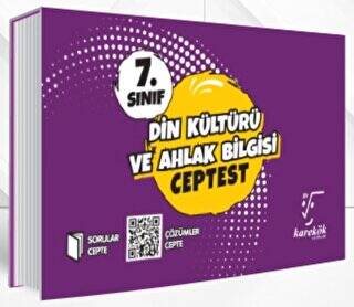 Karekök Yayıncılık 7. Sınıf Din Kültürü ve Ahlak Bilgisi Ceptest - 1