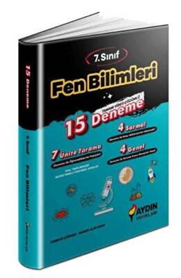 Aydın Yayınları 7. Sınıf Fen Bilimleri 15 Deneme - 1
