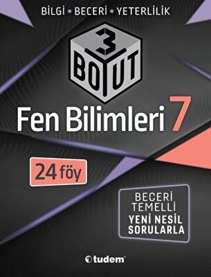 Tudem Yayınları - Bayilik 7. Sınıf Fen Bilimleri 3 Boyut - 1
