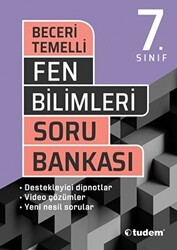 Tudem Yayınları - Bayilik 7. Sınıf Fen Bilimleri Beceri Temelli Soru Bankası - Tudem Yayınları - Bayilik