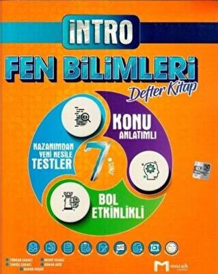Mozaik Yayınları 7. Sınıf Fen Bilimleri İntro Defter Kitap - 1