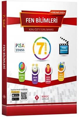Sonuç Yayınları 7. Sınıf Fen Bilimleri Konu Özetli Soru Bankası Set - 1