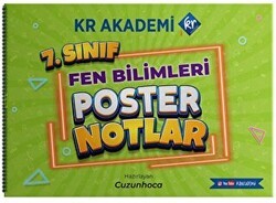 7. Sınıf Fen Bilimleri Poster Notlar - KR Akademi Yayınları